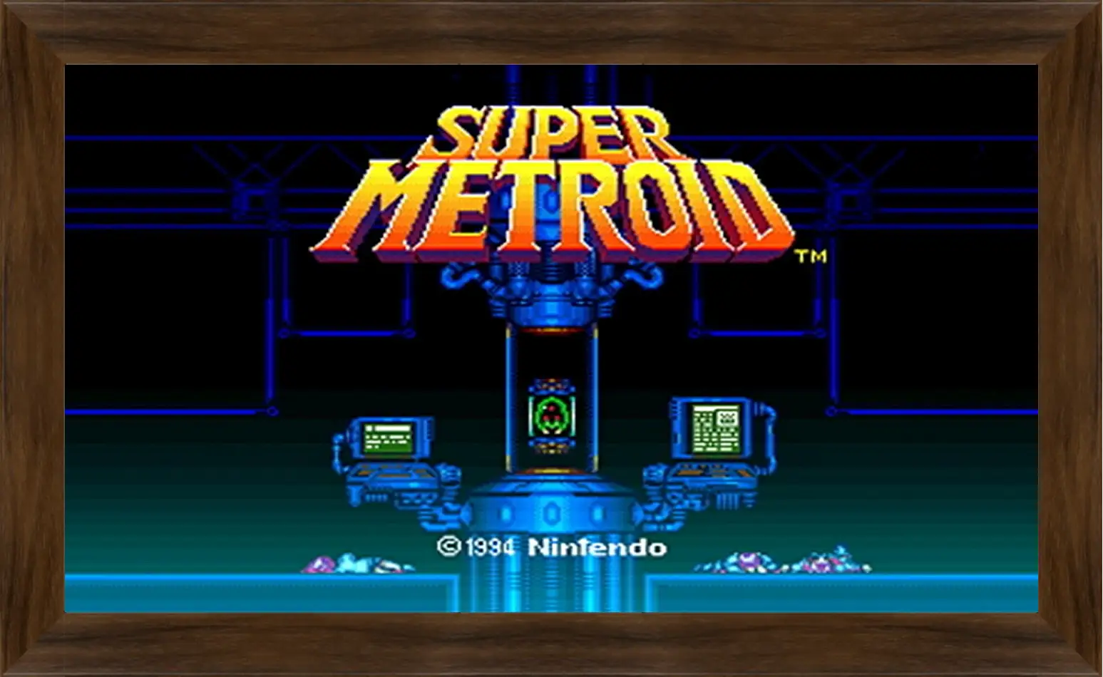 Картина в раме - Super Metroid
