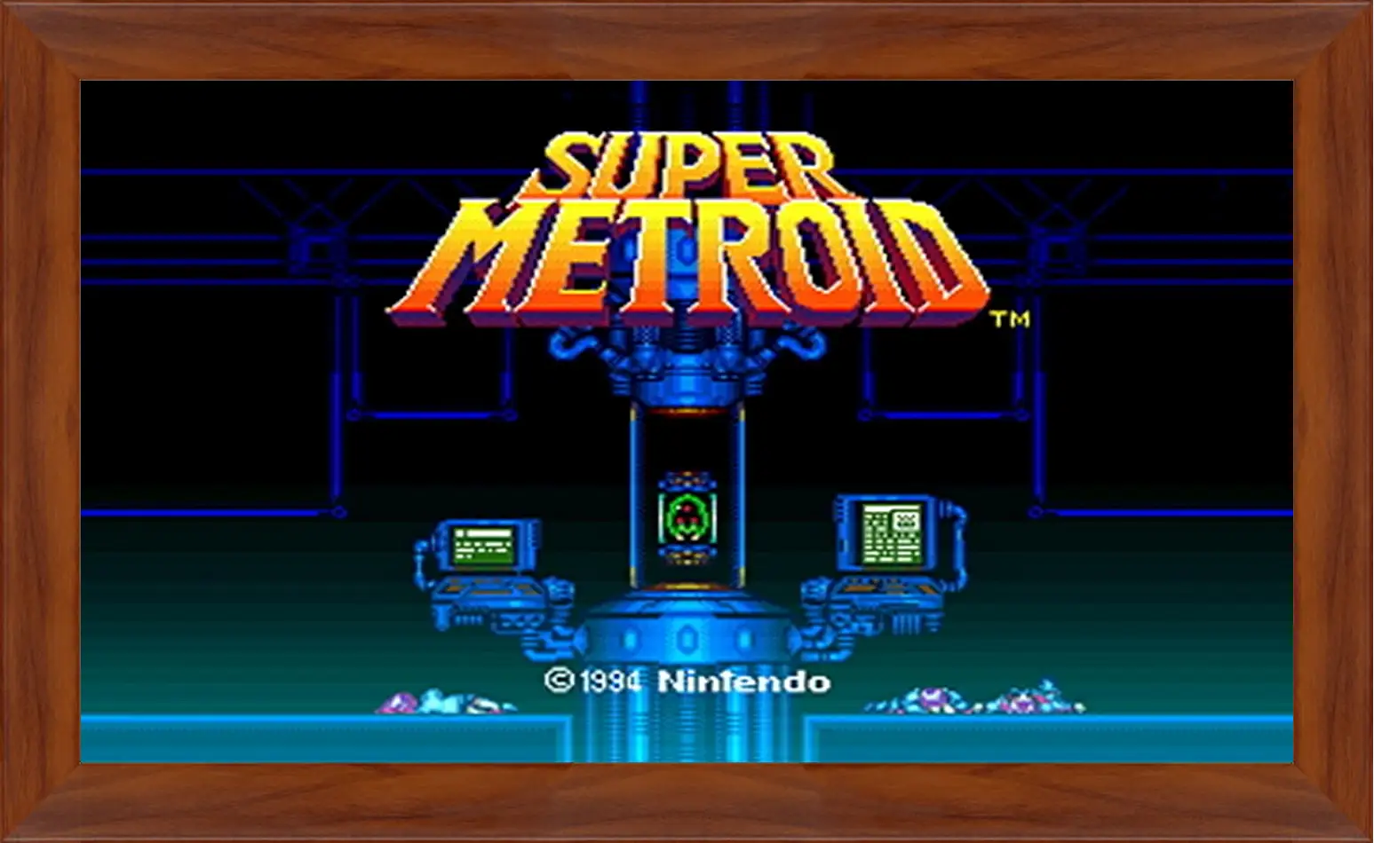 Картина в раме - Super Metroid
