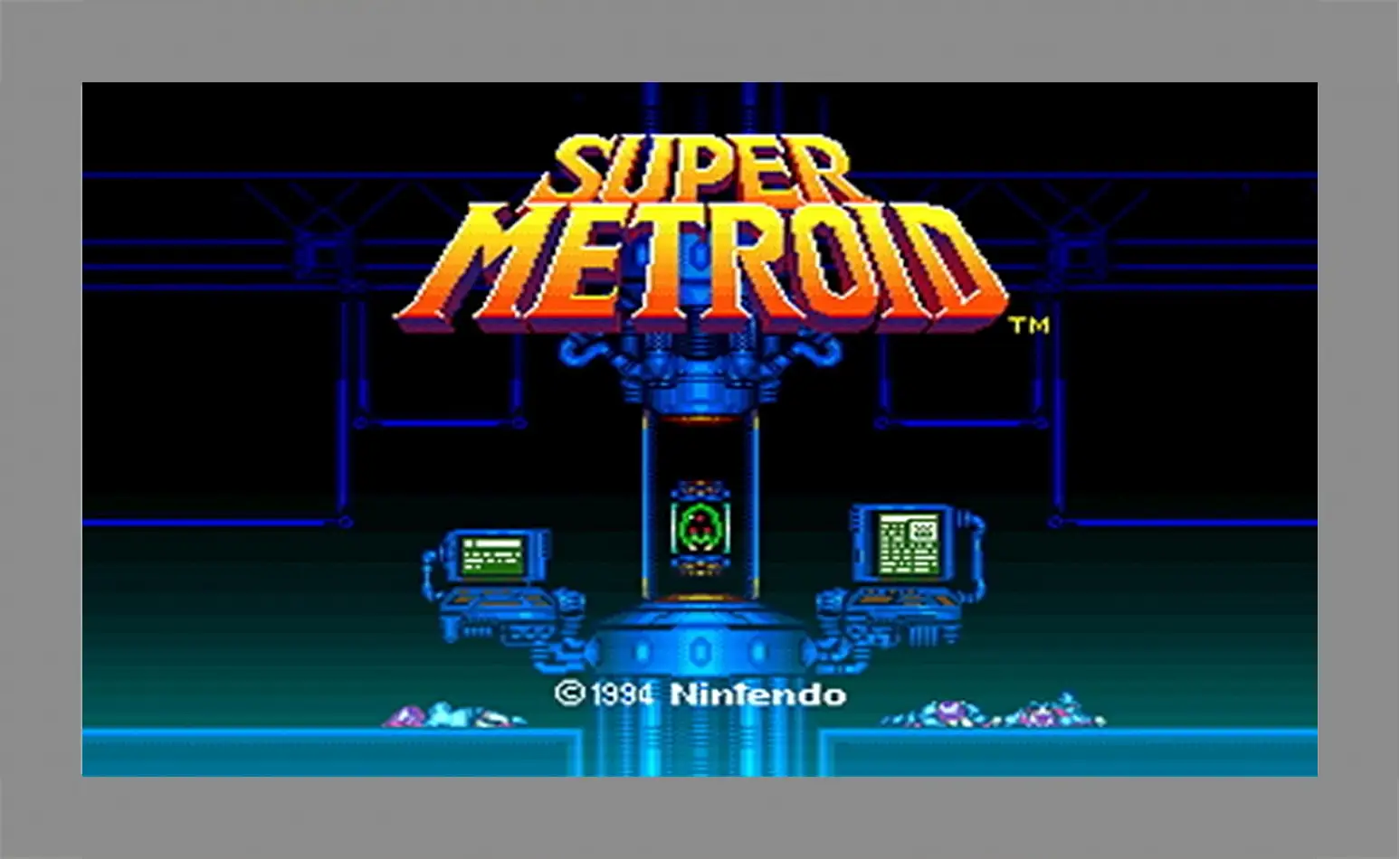 Картина в раме - Super Metroid
