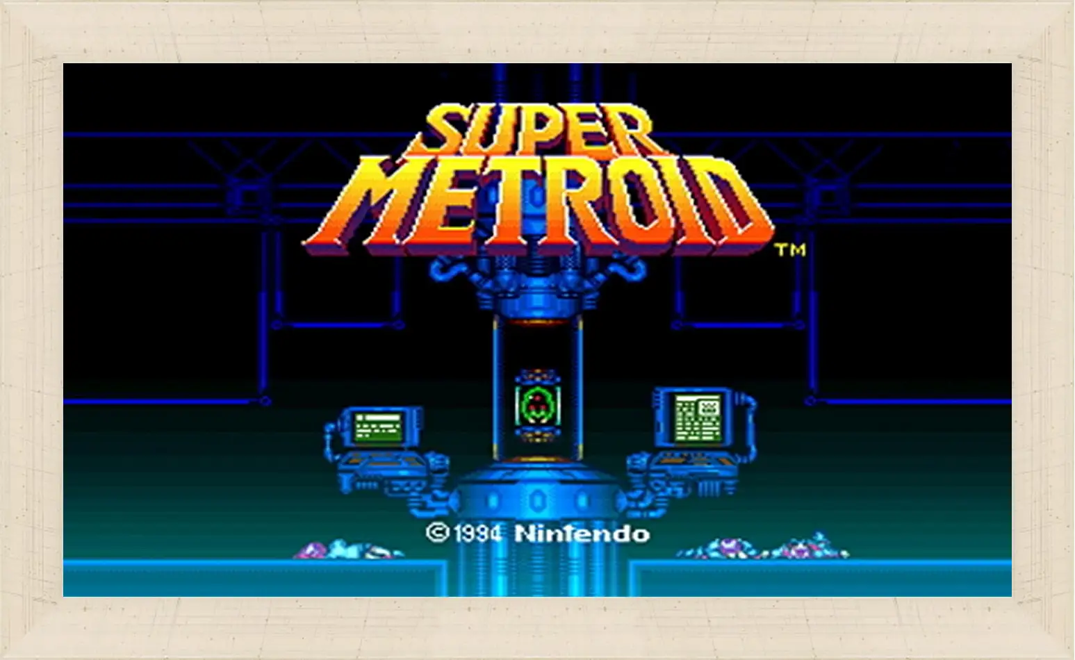 Картина в раме - Super Metroid
