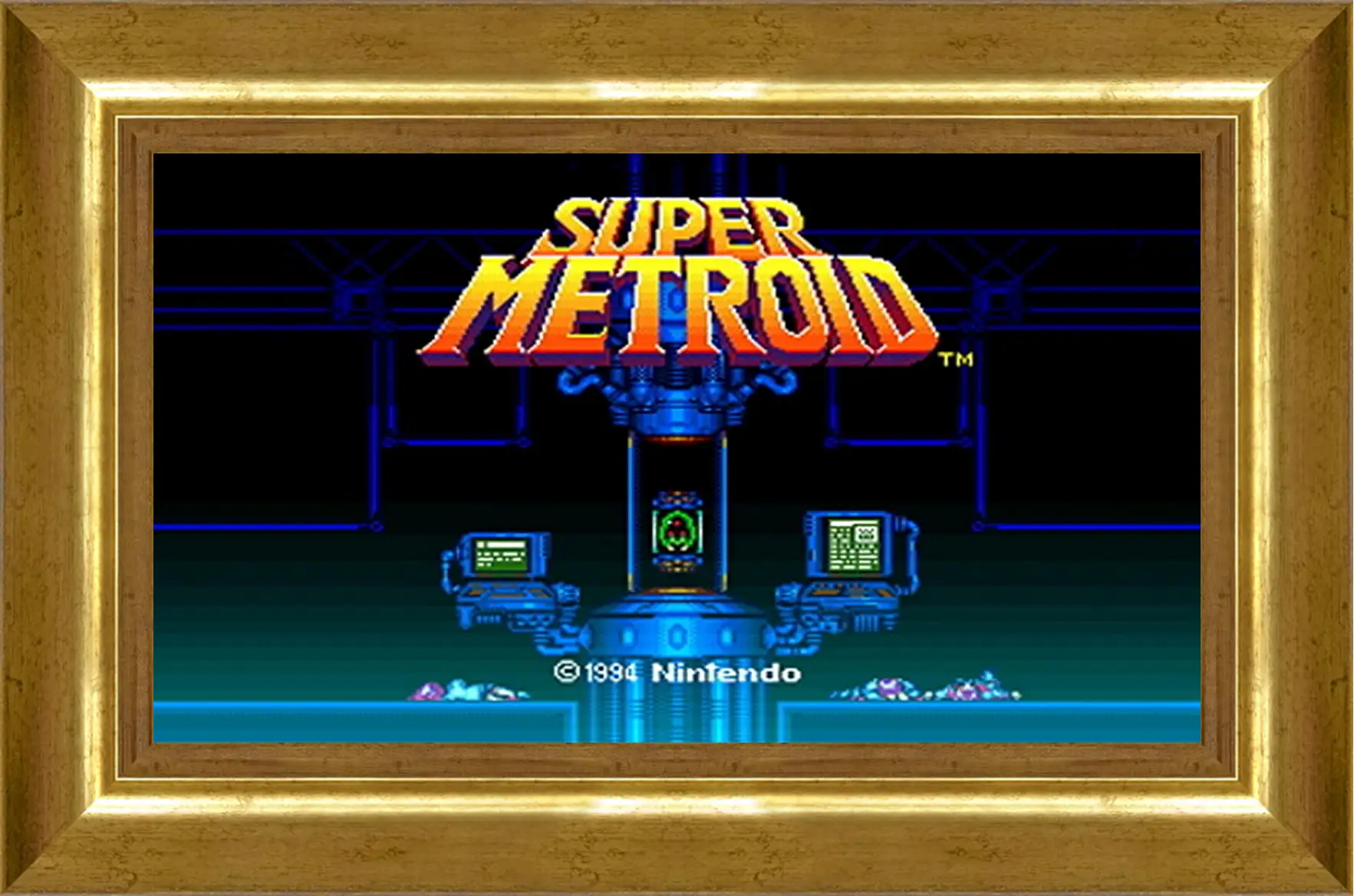 Картина в раме - Super Metroid
