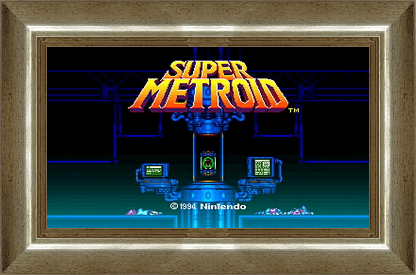 Картина в раме - Super Metroid
