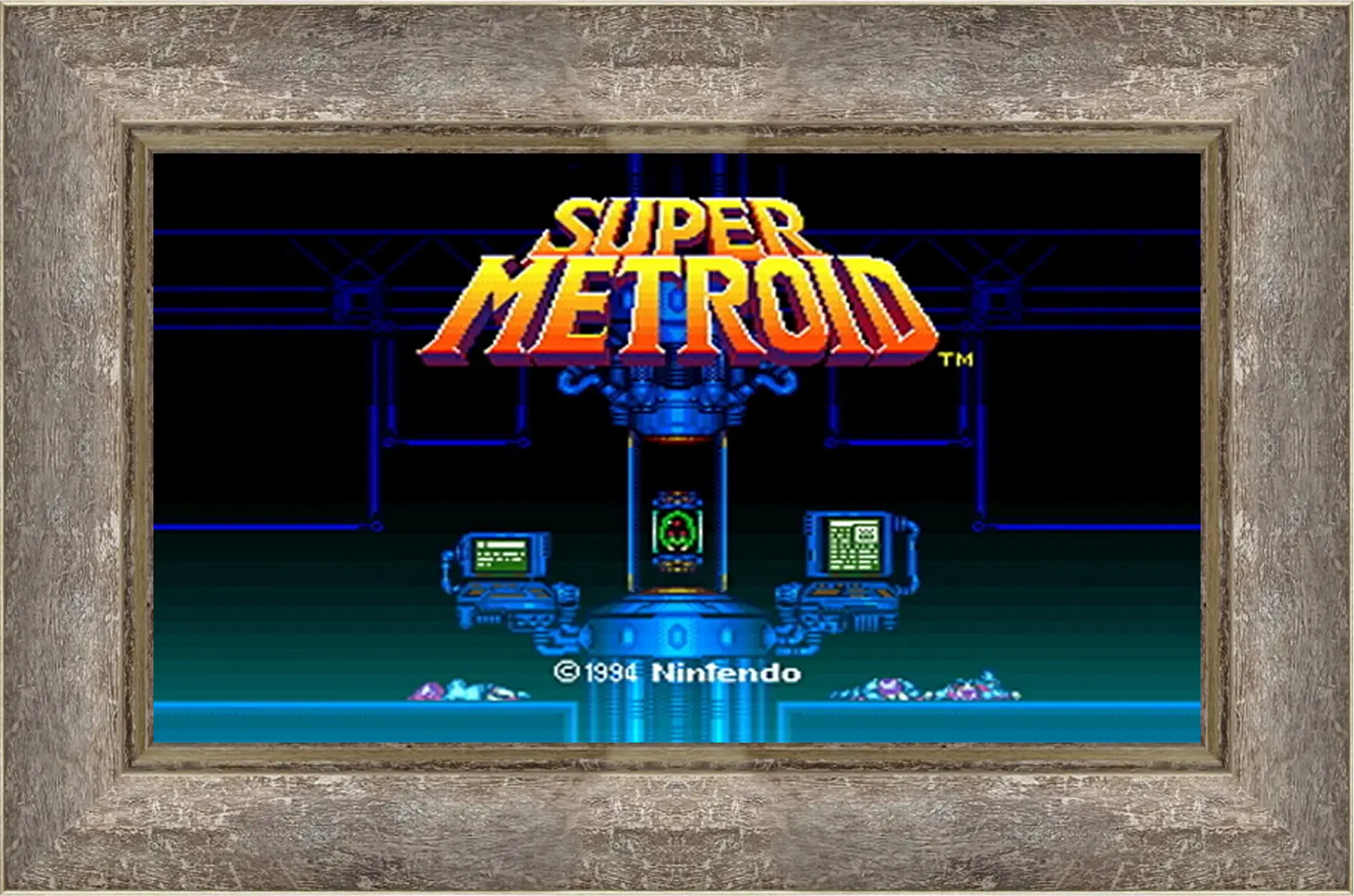 Картина в раме - Super Metroid
