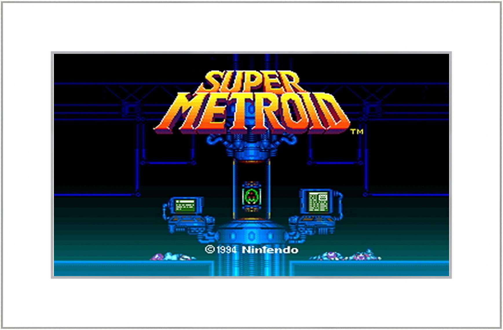 Картина в раме - Super Metroid
