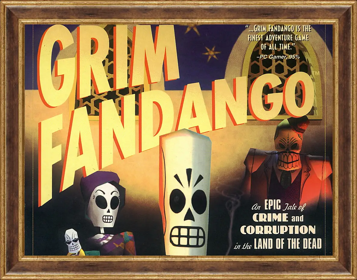 Картина в раме - Grim Fandango
