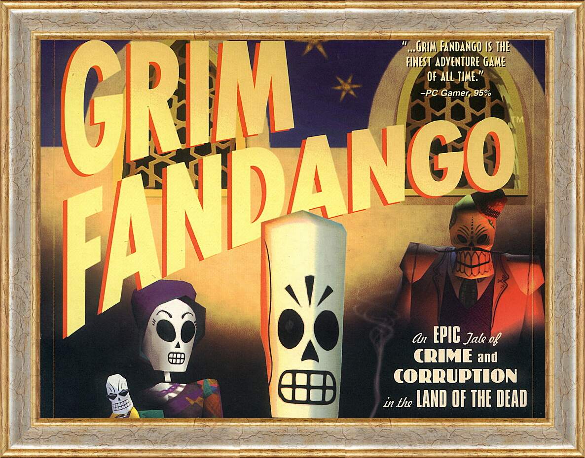 Картина в раме - Grim Fandango
