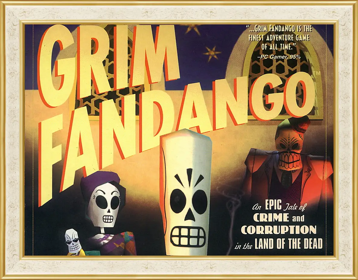 Картина в раме - Grim Fandango
