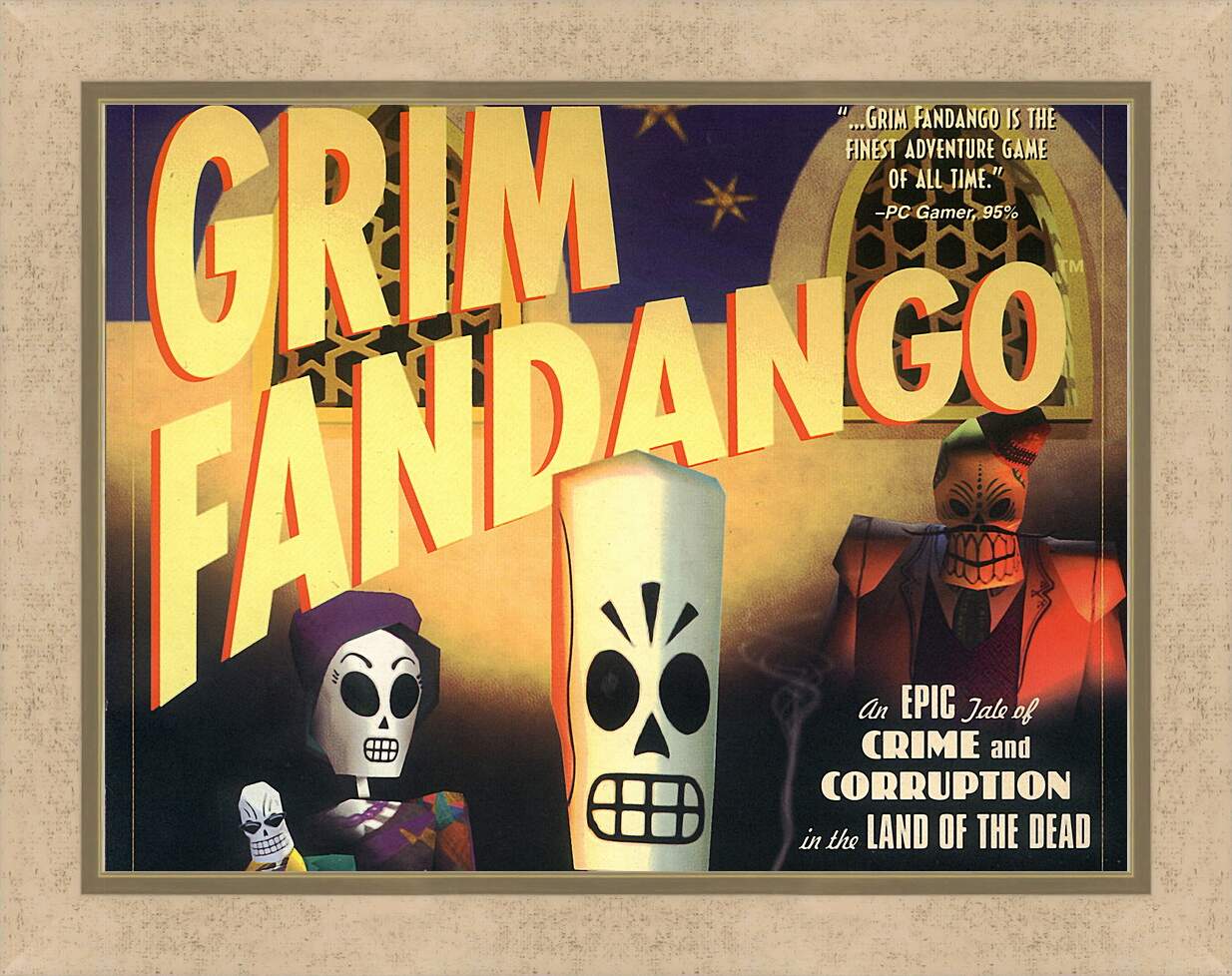 Картина в раме - Grim Fandango
