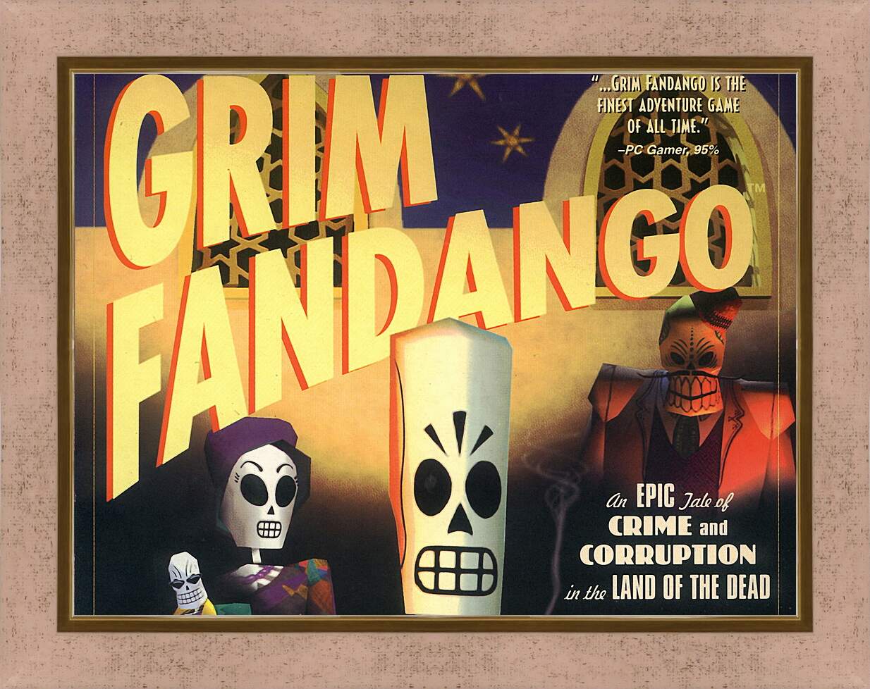 Картина в раме - Grim Fandango
