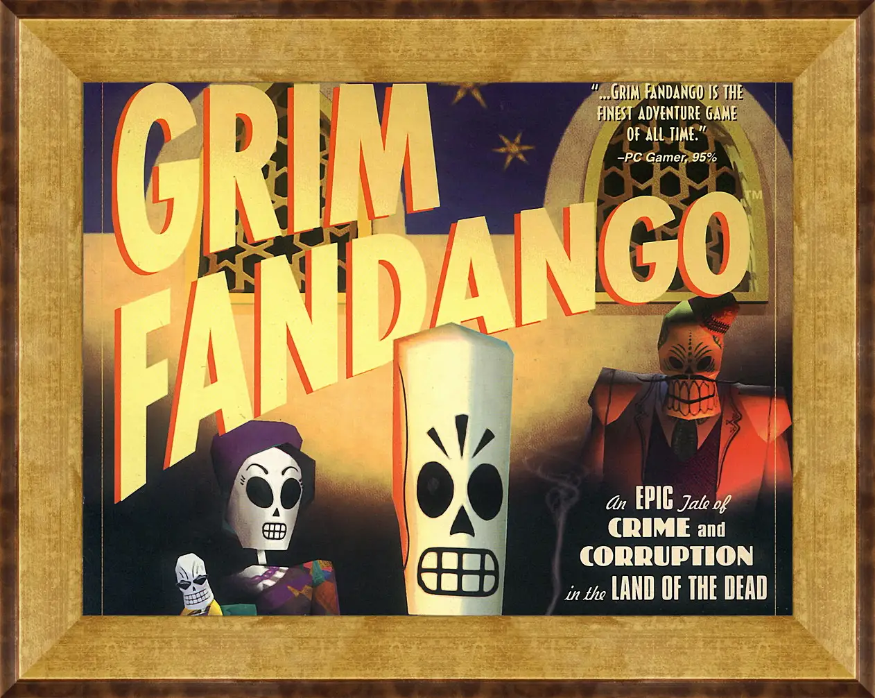 Картина в раме - Grim Fandango
