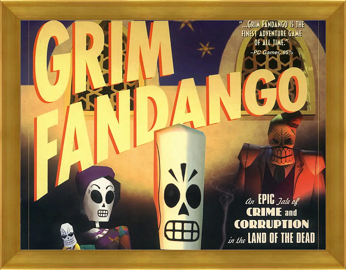 Картина в раме - Grim Fandango
