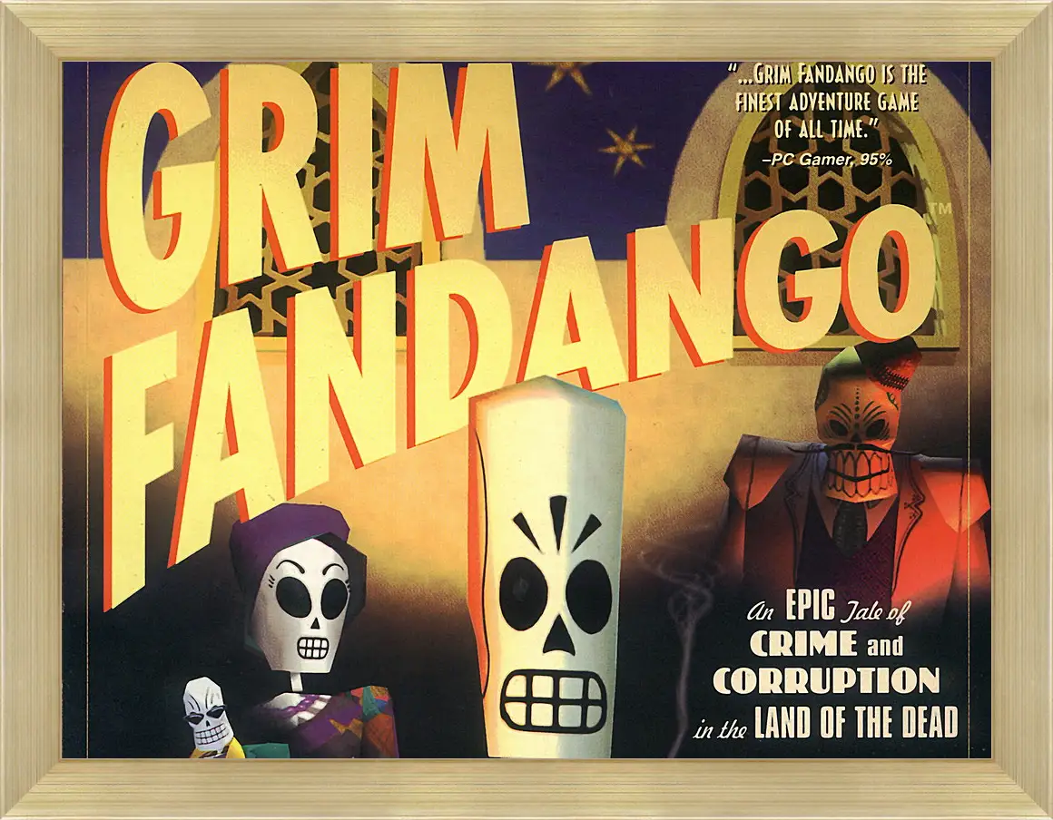 Картина в раме - Grim Fandango
