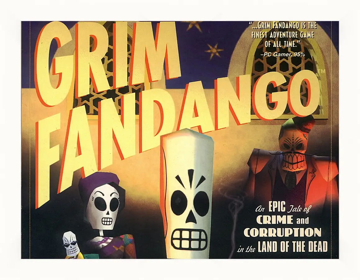 Картина в раме - Grim Fandango
