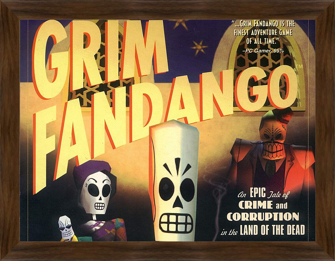 Картина в раме - Grim Fandango
