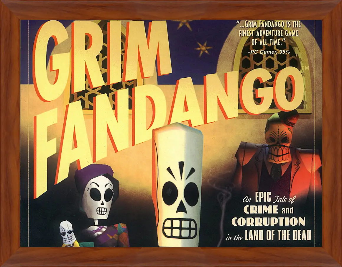 Картина в раме - Grim Fandango
