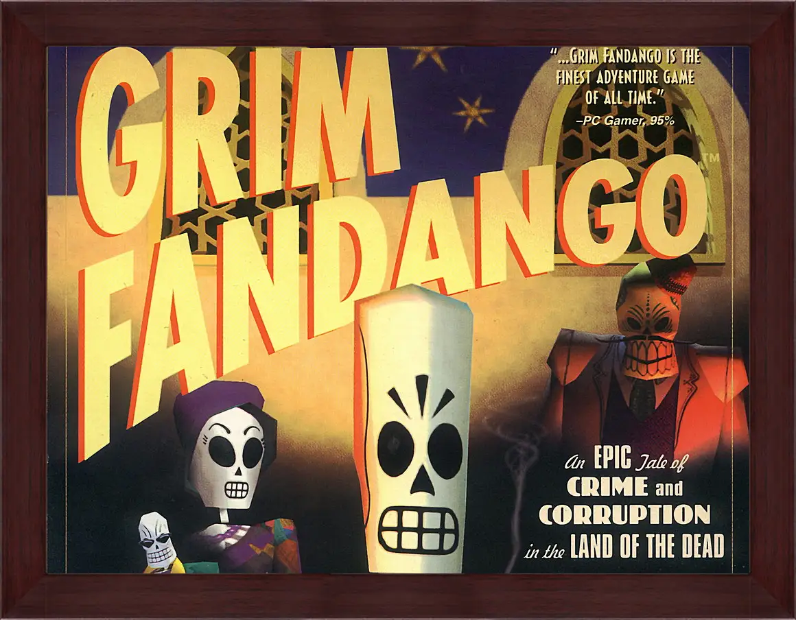 Картина в раме - Grim Fandango
