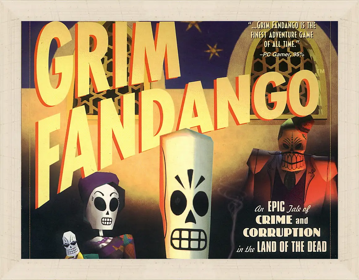 Картина в раме - Grim Fandango
