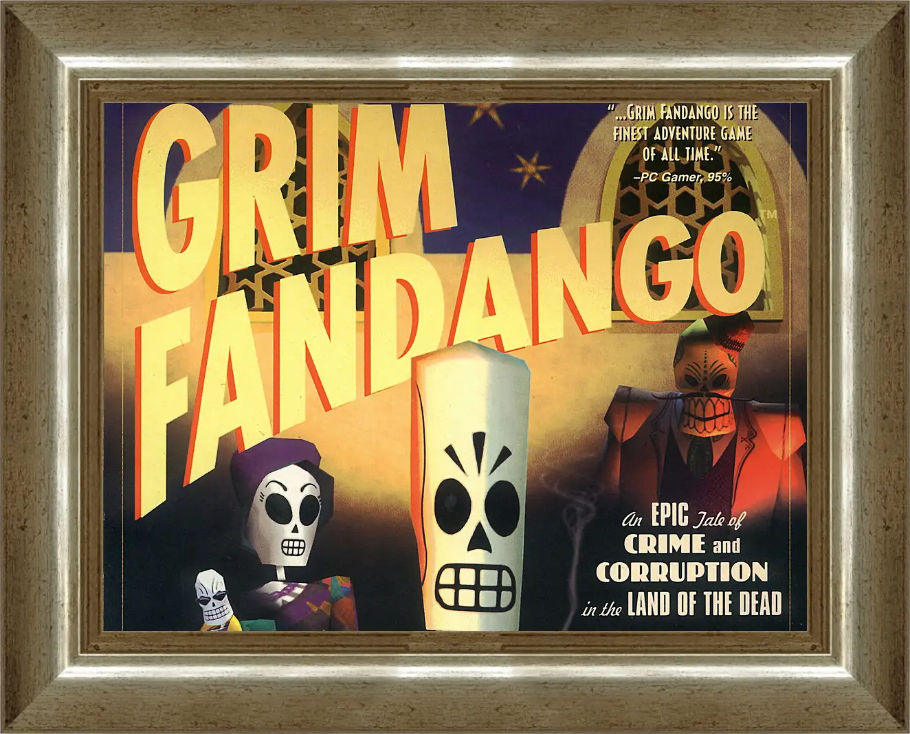 Картина в раме - Grim Fandango
