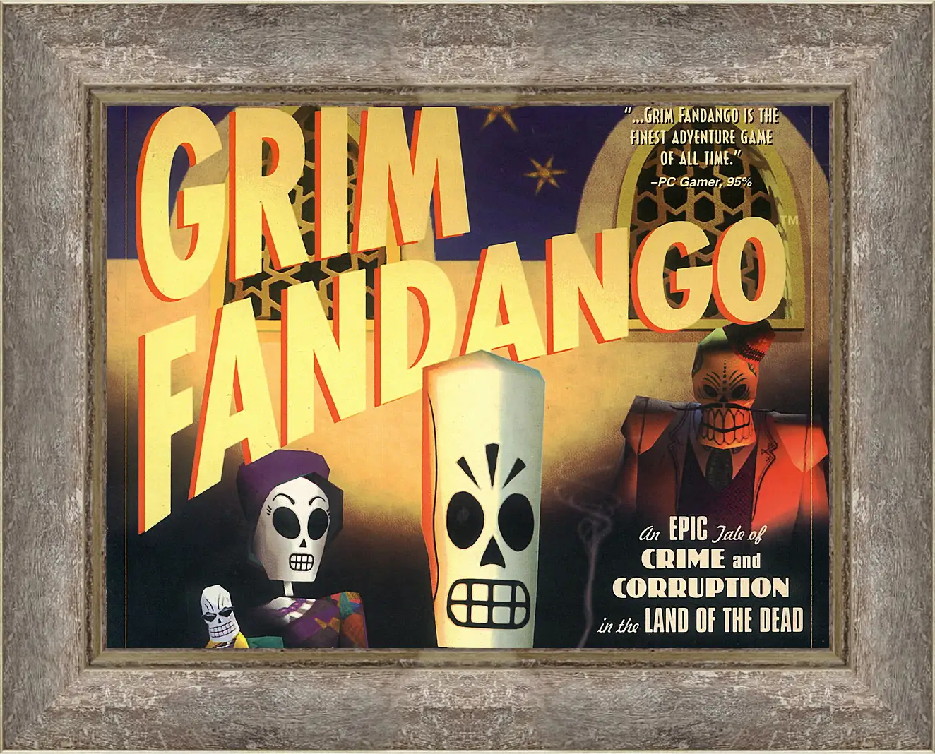 Картина в раме - Grim Fandango
