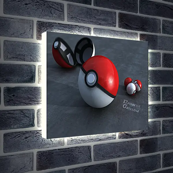 Лайтбокс световая панель - Pokemon
