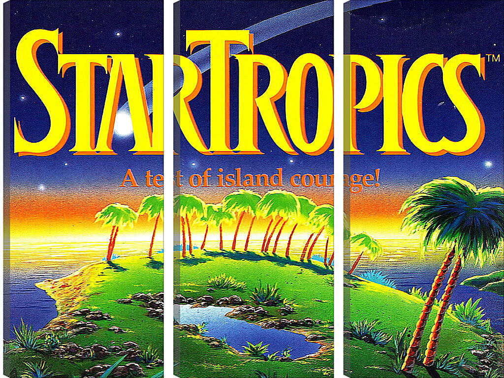 Модульная картина - Star Tropics
