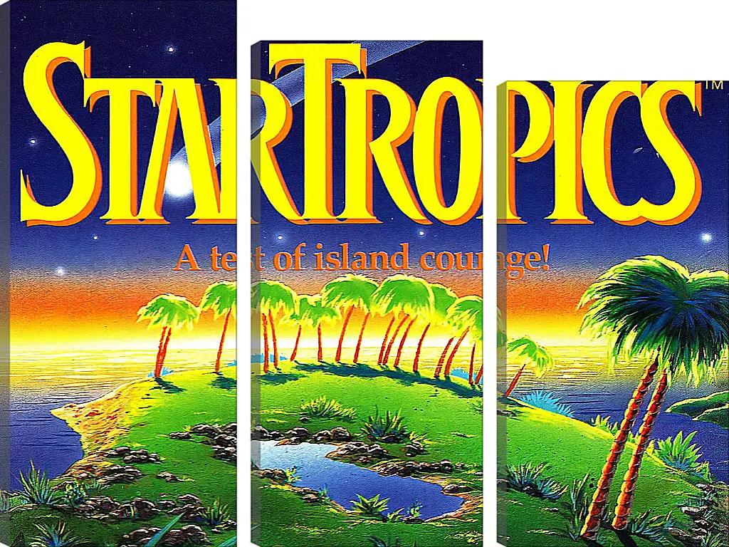 Модульная картина - Star Tropics
