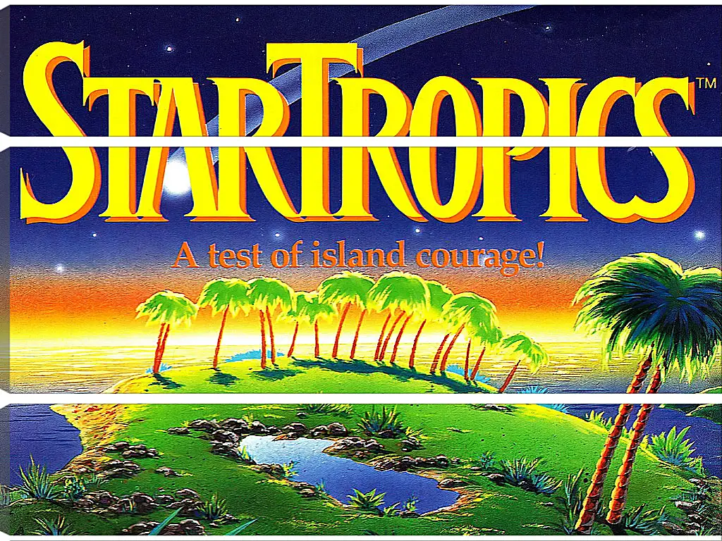 Модульная картина - Star Tropics
