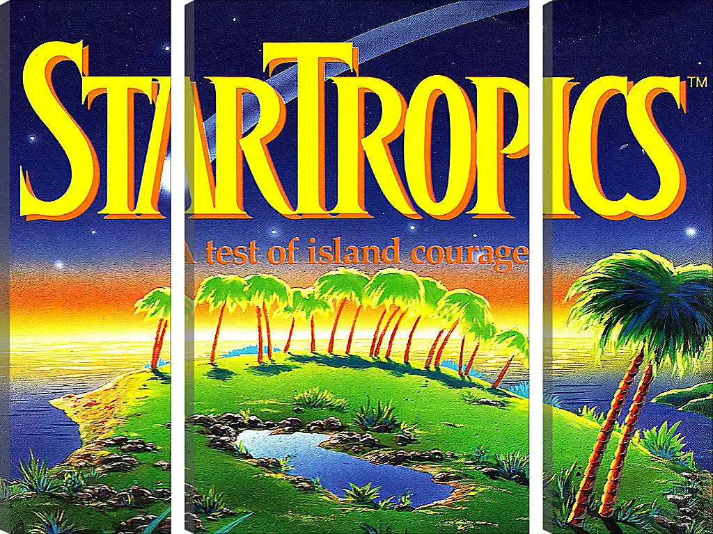 Модульная картина - Star Tropics
