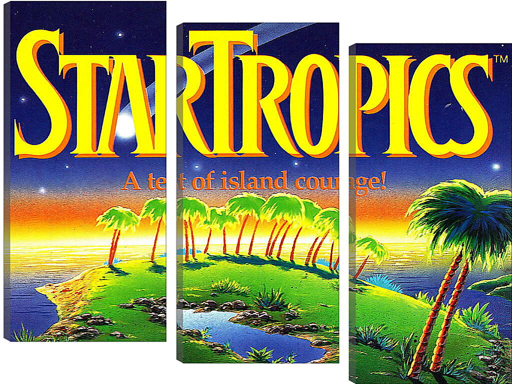 Модульная картина - Star Tropics
