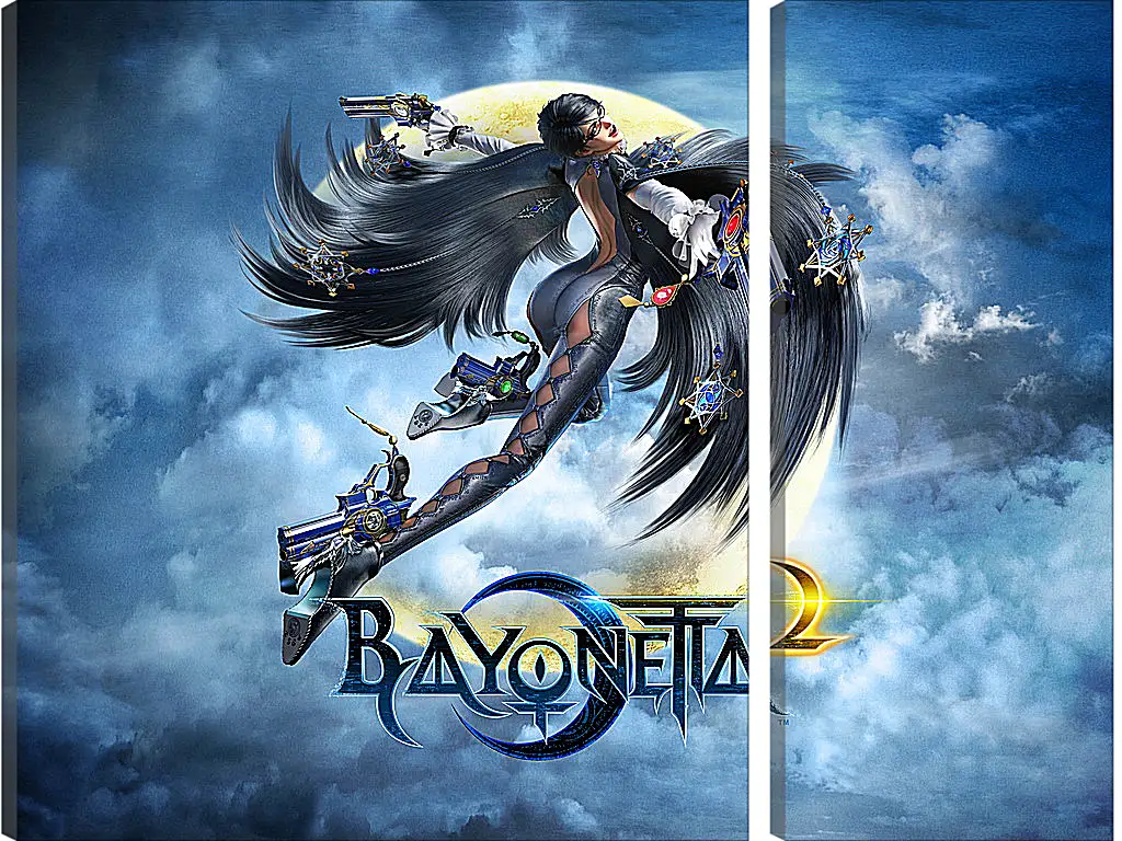 Модульная картина - Bayonetta 2
