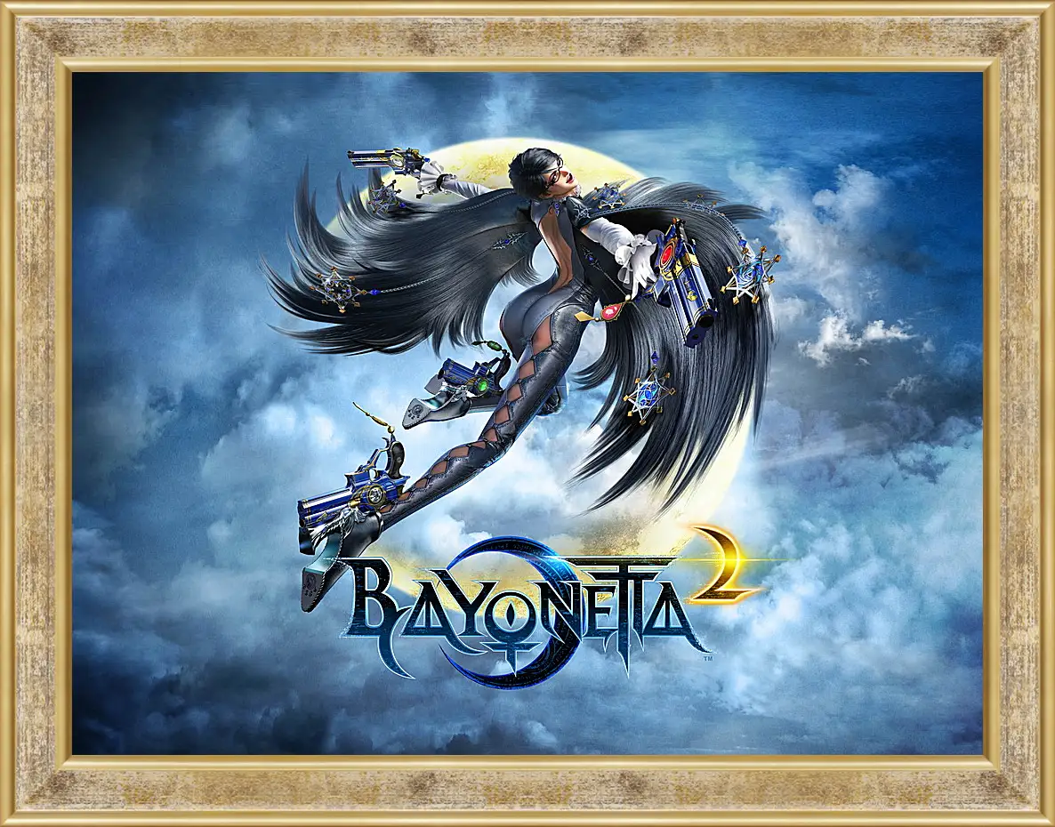 Картина в раме - Bayonetta 2
