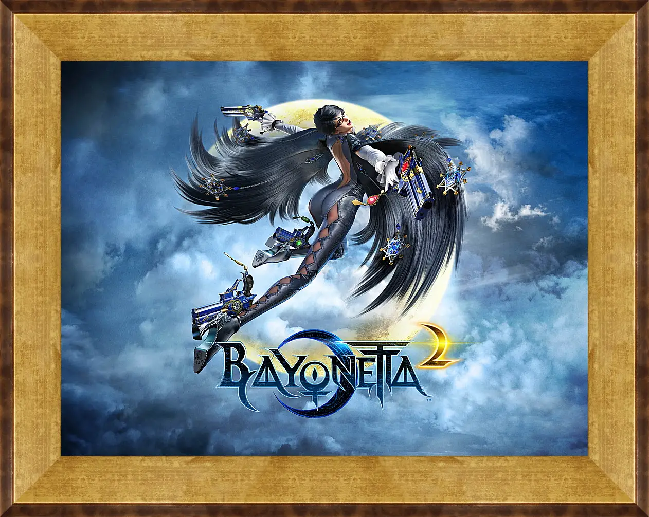 Картина в раме - Bayonetta 2
