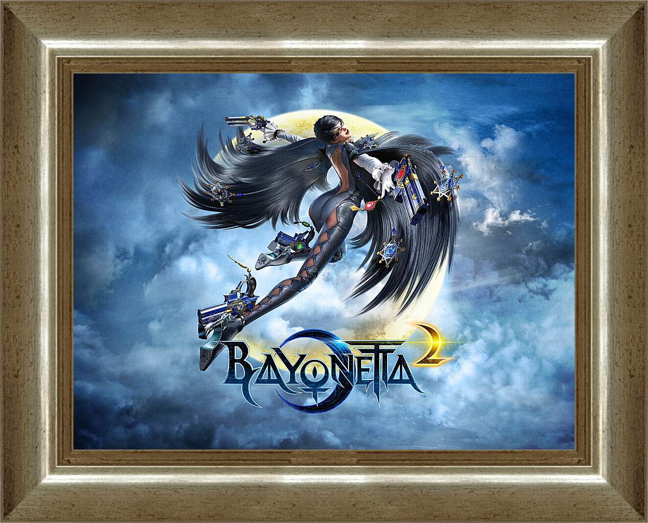 Картина в раме - Bayonetta 2
