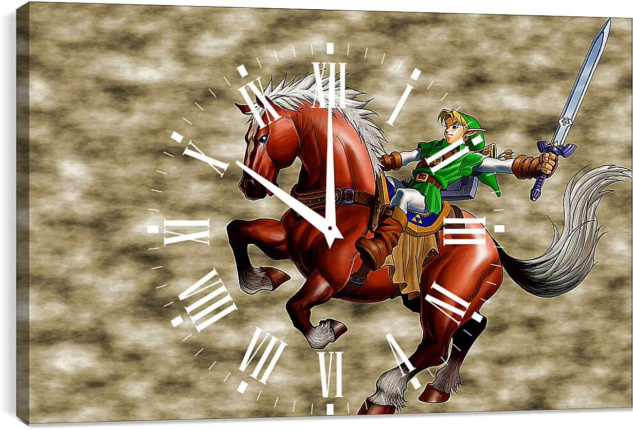 Часы картина - The Legend Of Zelda
