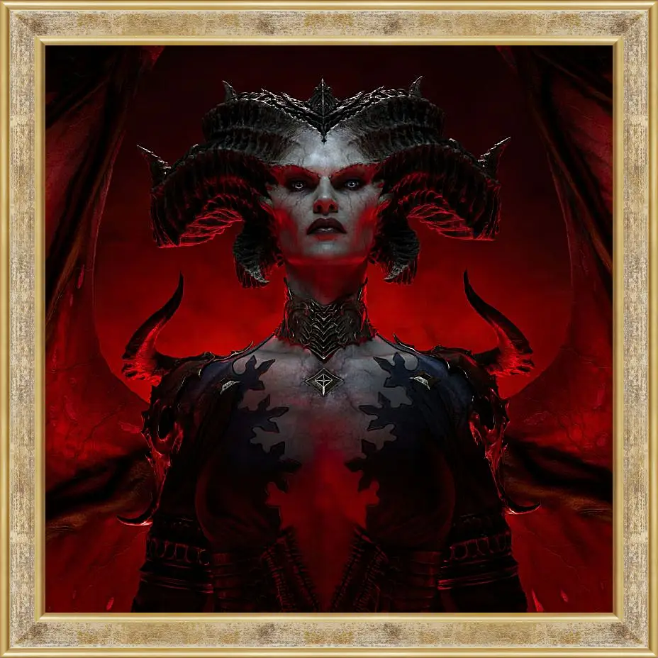 Картина в раме - Diablo IV