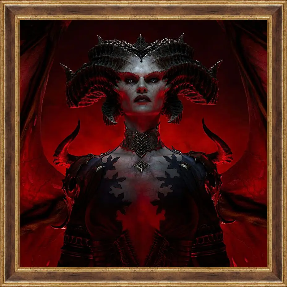 Картина в раме - Diablo IV