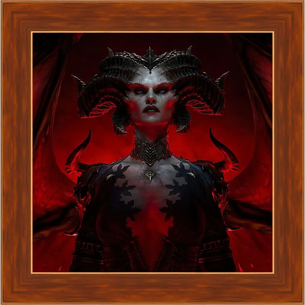 Картина в раме - Diablo IV