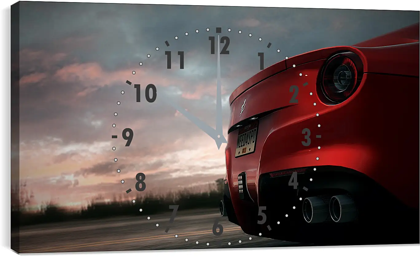 Часы картина - Need For Speed: Rivals

