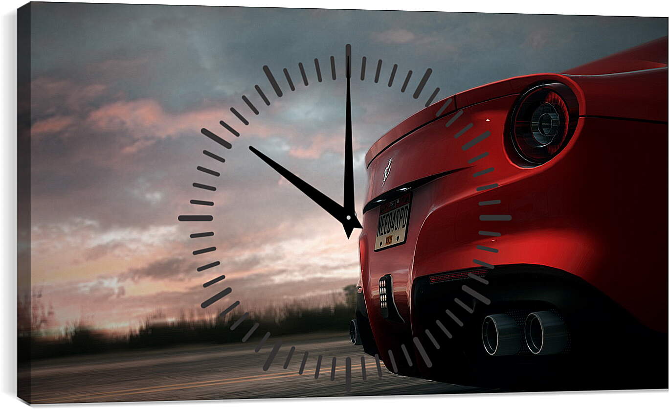Часы картина - Need For Speed: Rivals
