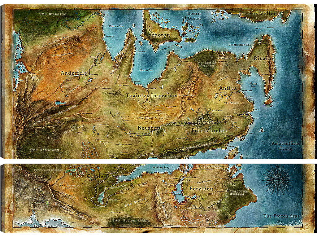 Модульная картина - Dragon Age: Origins
