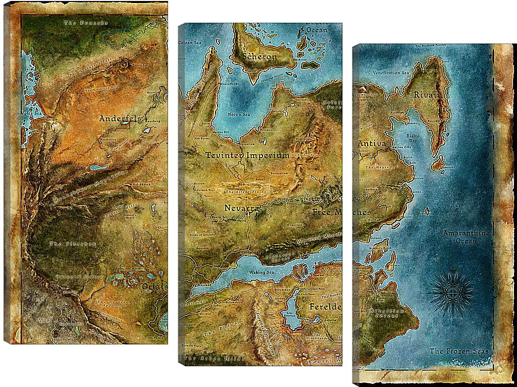 Модульная картина - Dragon Age: Origins
