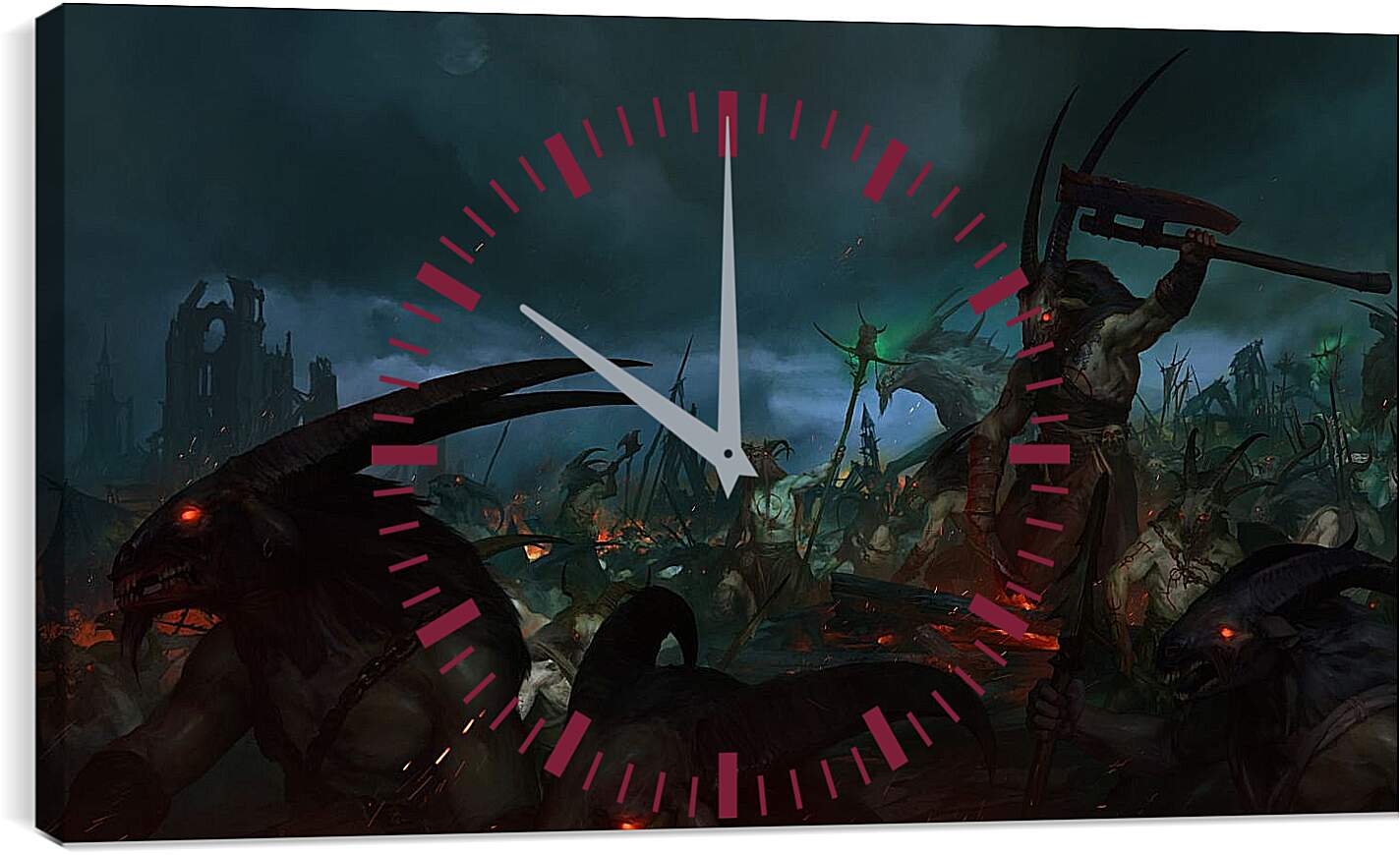 Часы картина - Diablo IV