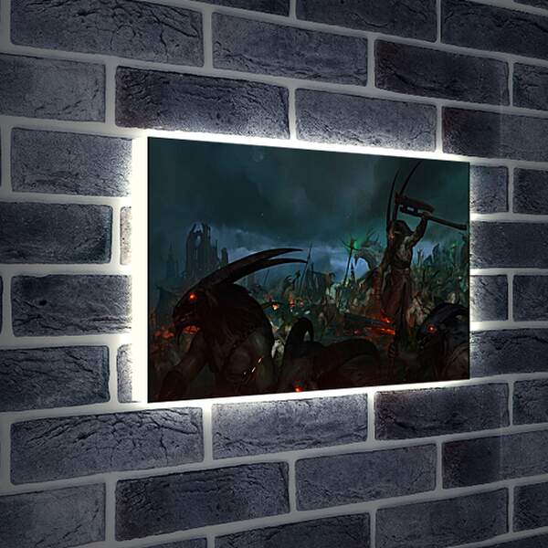 Лайтбокс световая панель - Diablo IV