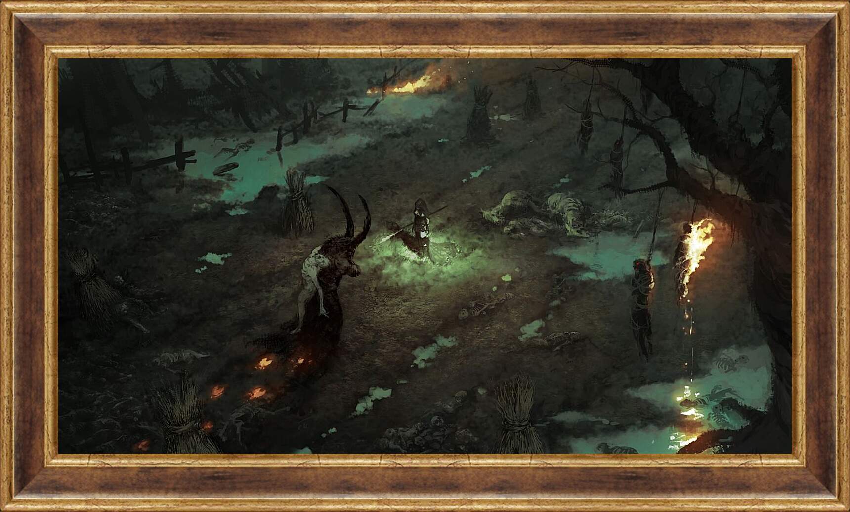 Картина в раме - Diablo IV