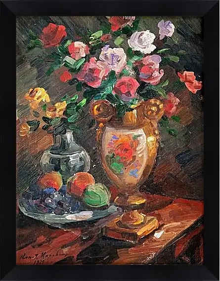 Картина в раме - STILL LIFE WITH FLOWERS. Коровин Константин