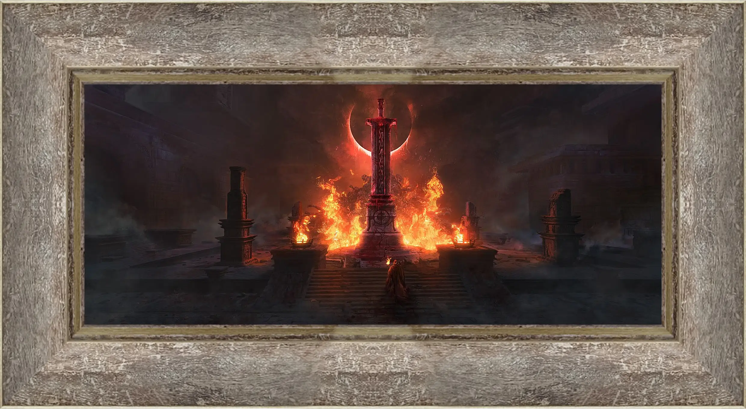 Картина в раме - Diablo IV