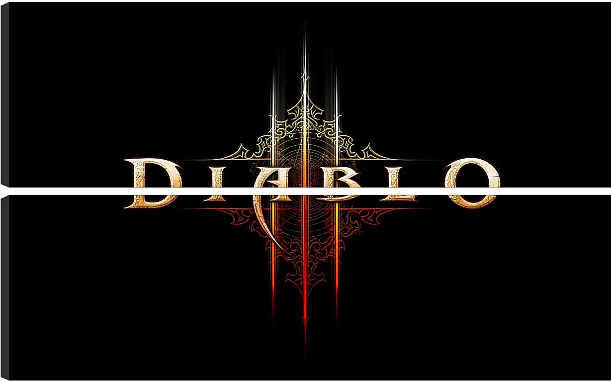 Модульная картина - Diablo III