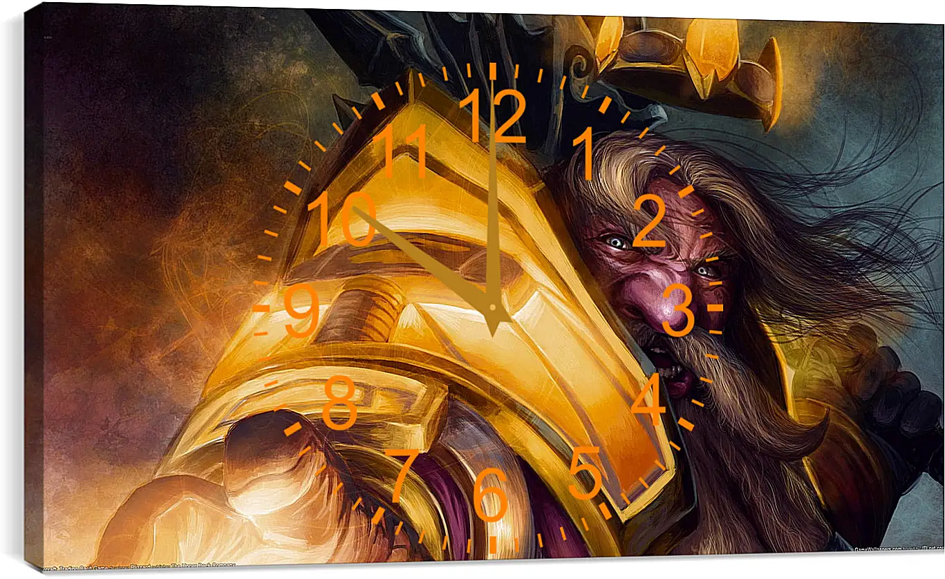 Часы картина - World Of Warcraft