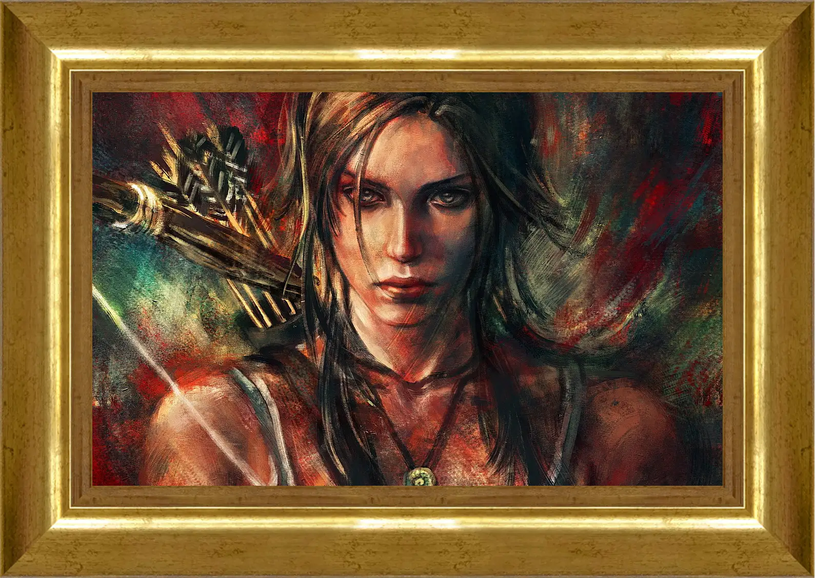 Картина в раме - Tomb Raider