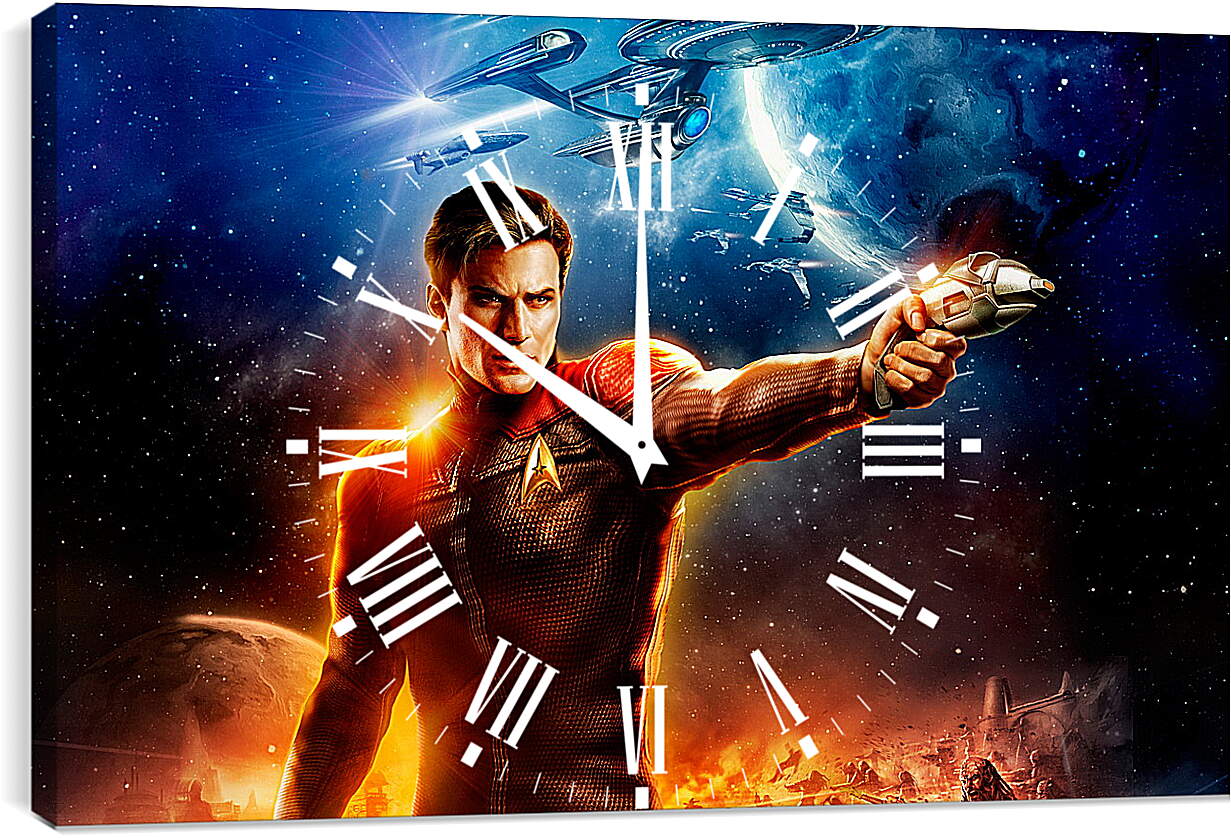 Часы картина - Star Trek
